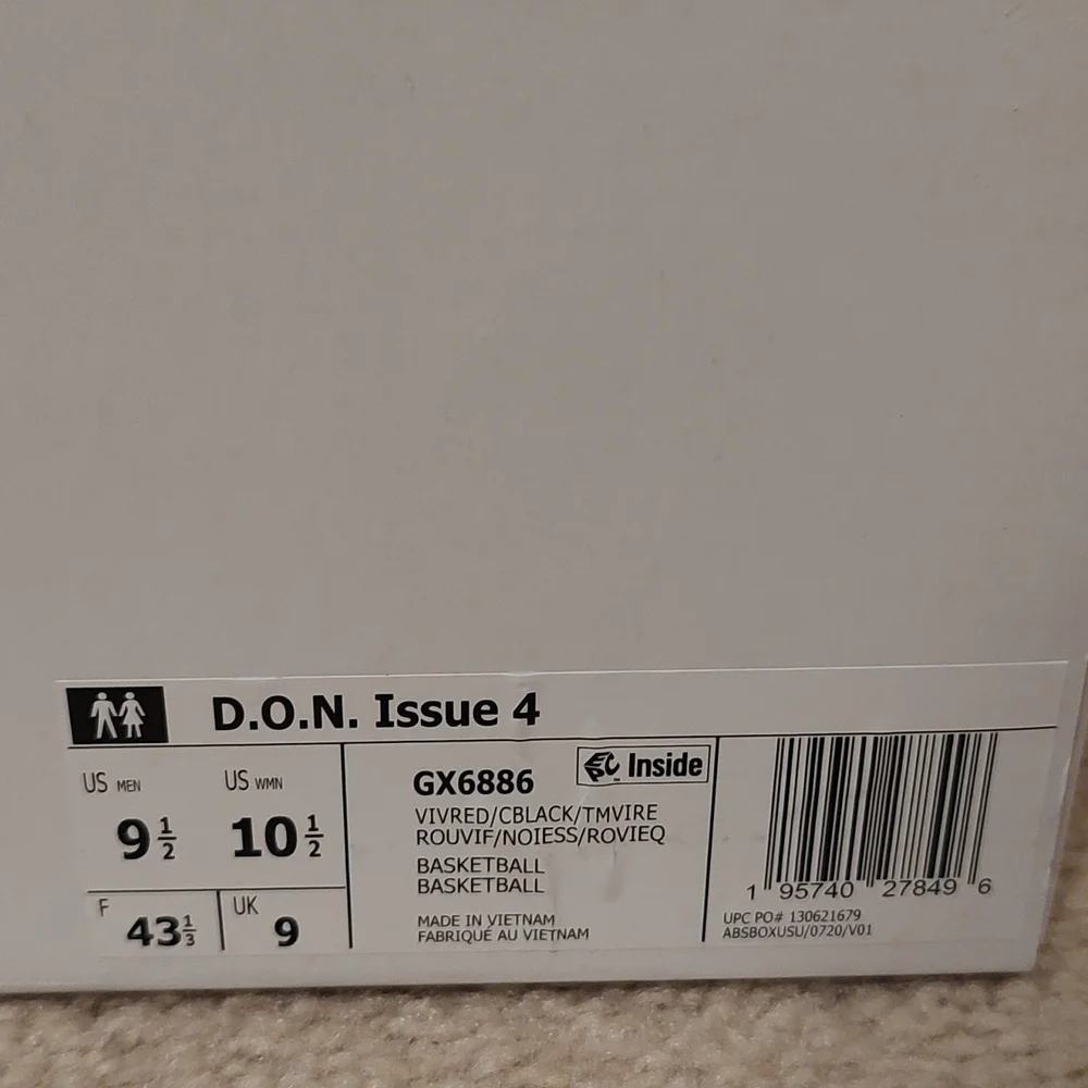 Adidas D.O.N. Issue 4 Basketball Shoes